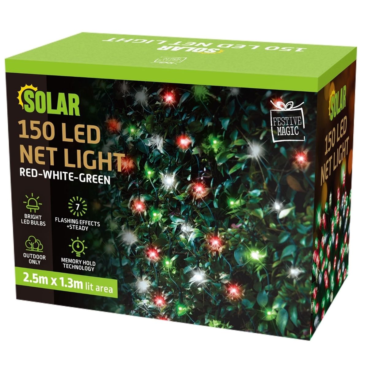 Solar Net Light 150 Christmas - Christmas Collective NZ
