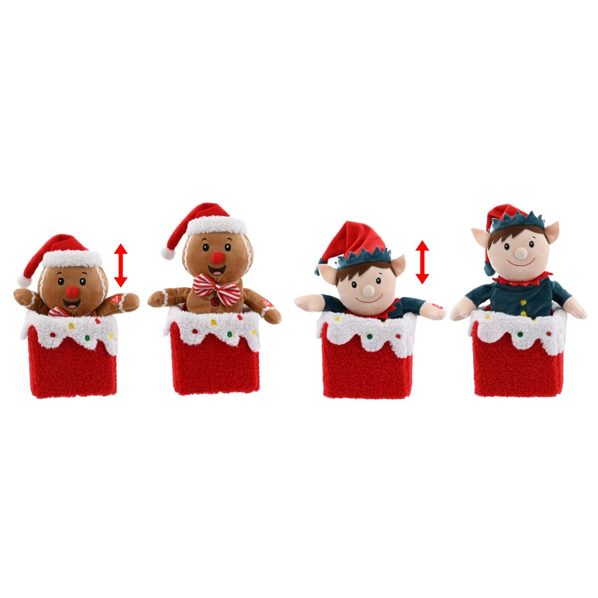 Musical Up-Down Chimney Climber Assorted