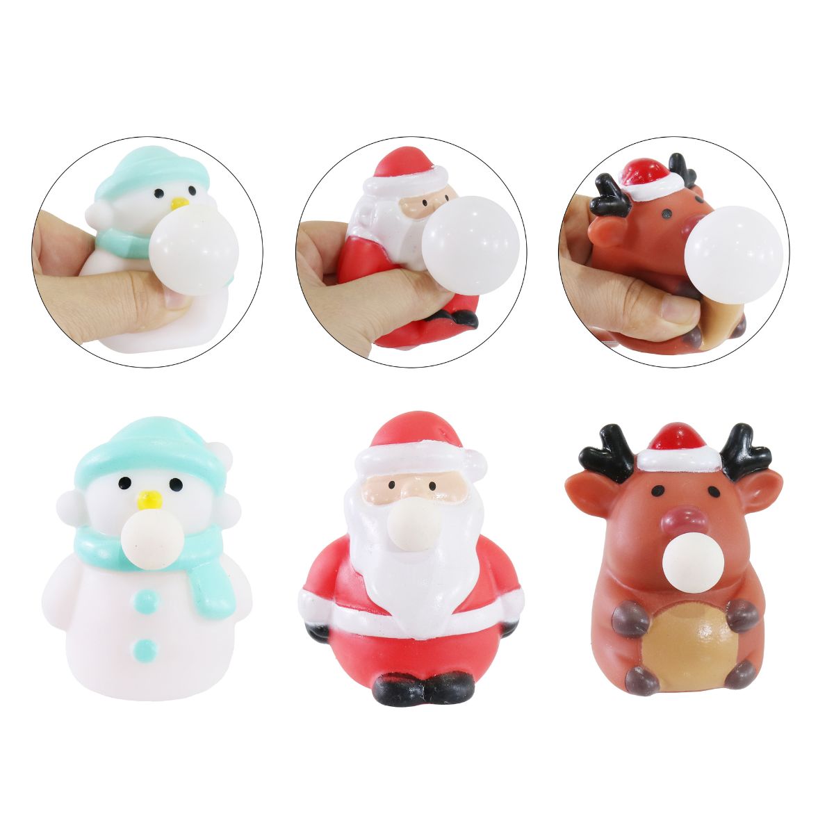 Christmas Bubble Gum Blower Assorted