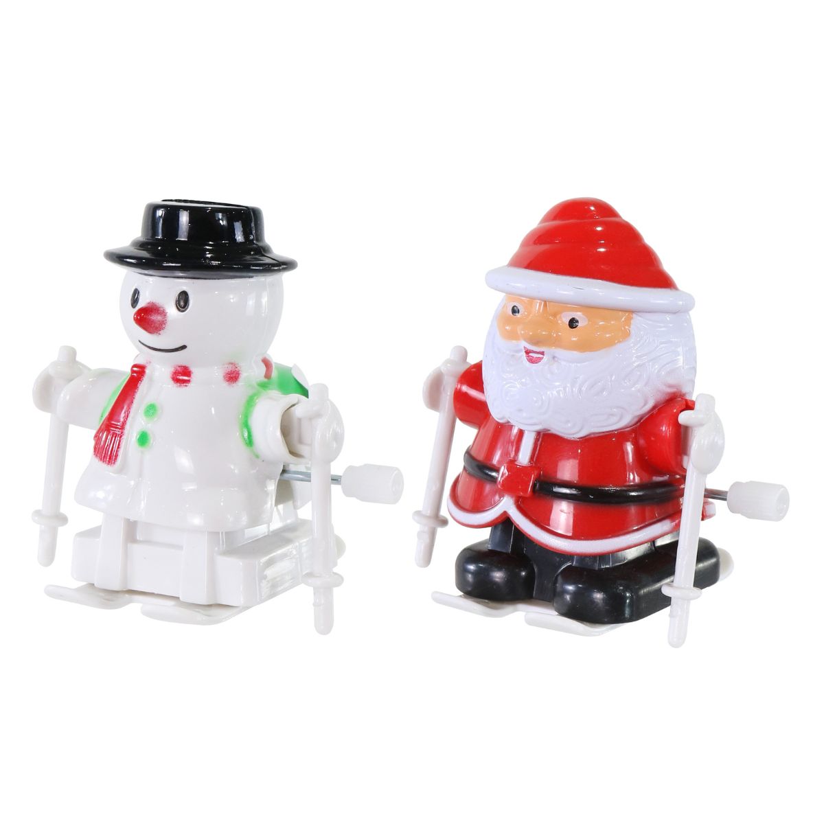 Christmas Wind Up Ski Racer Assorted