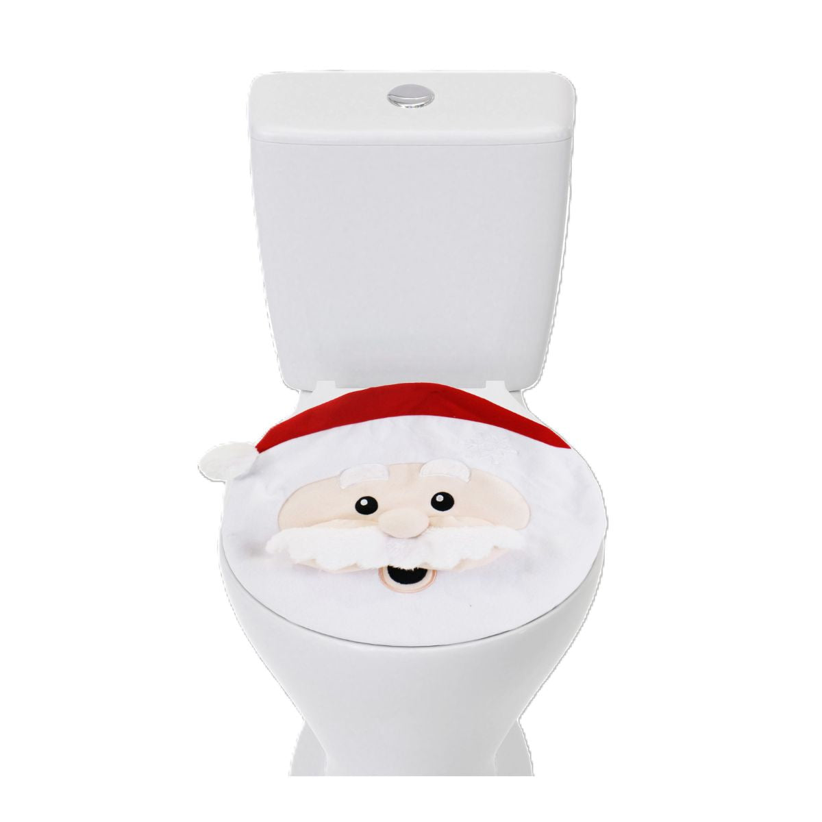 Christmas Santa Bogan Chic Toilet Seat Cover