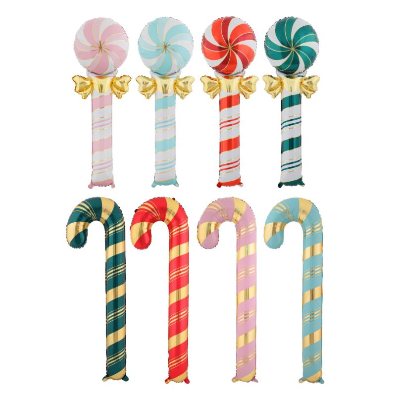 Foil Balloon Lollipop/candycane Assorted