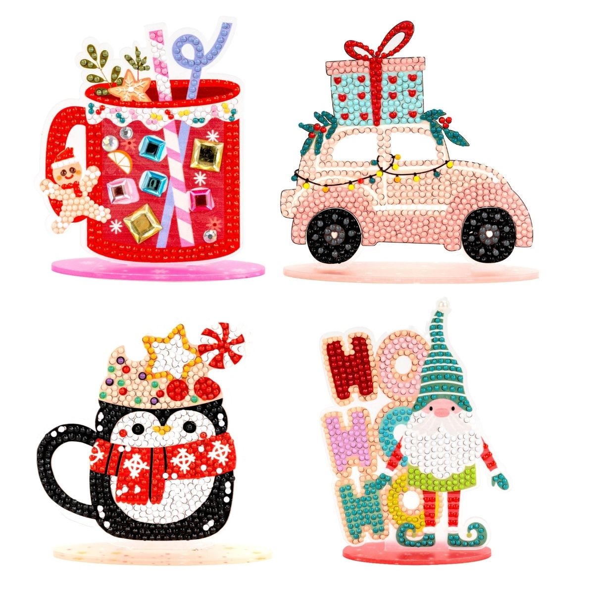 Christmas DIY Diamond Painting Kits Assorted