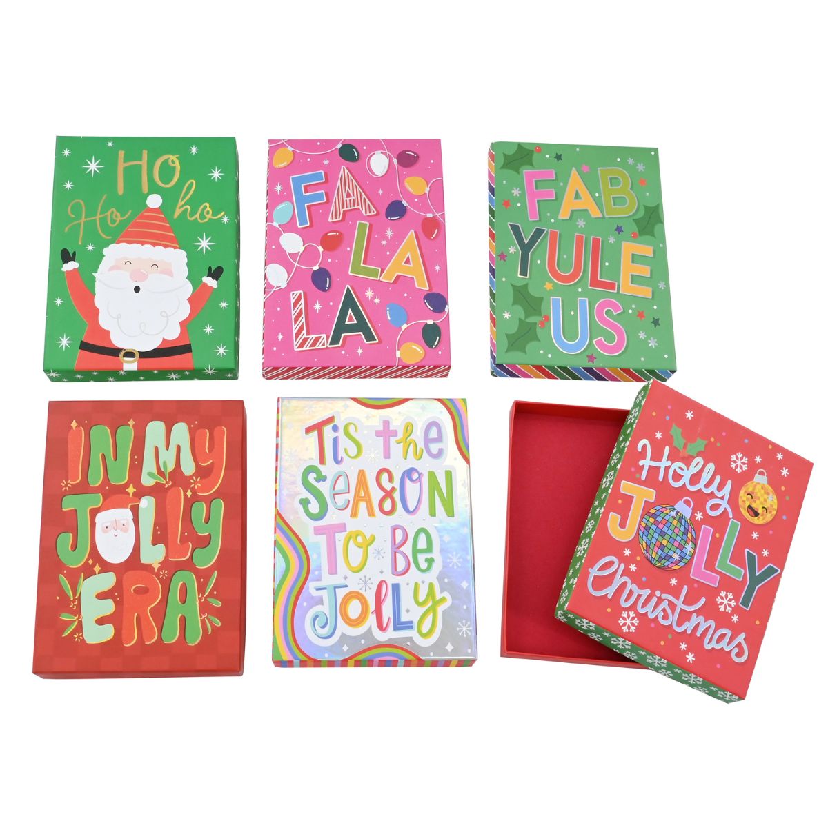 Gift Card Box Foiled Assorted