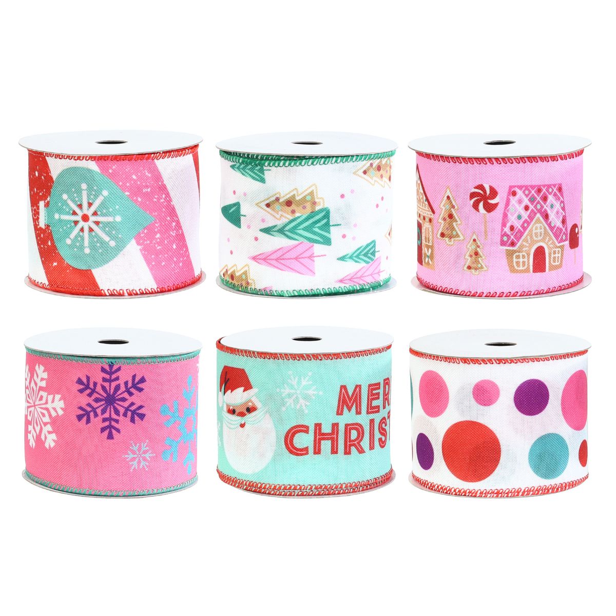 Ribbon Candyfloss Mix 63mm x 2.7m Assorted