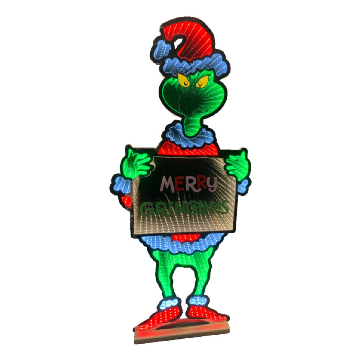 Christmas Dr Seuss 92cm Infinity Standing Grinch Indoor