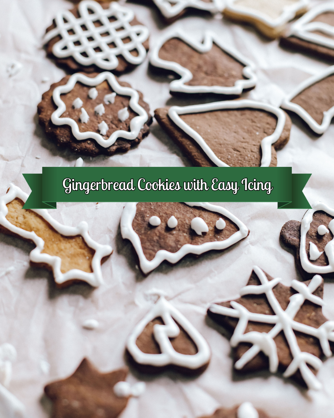 Gingerbread Cookies with Easy Icing