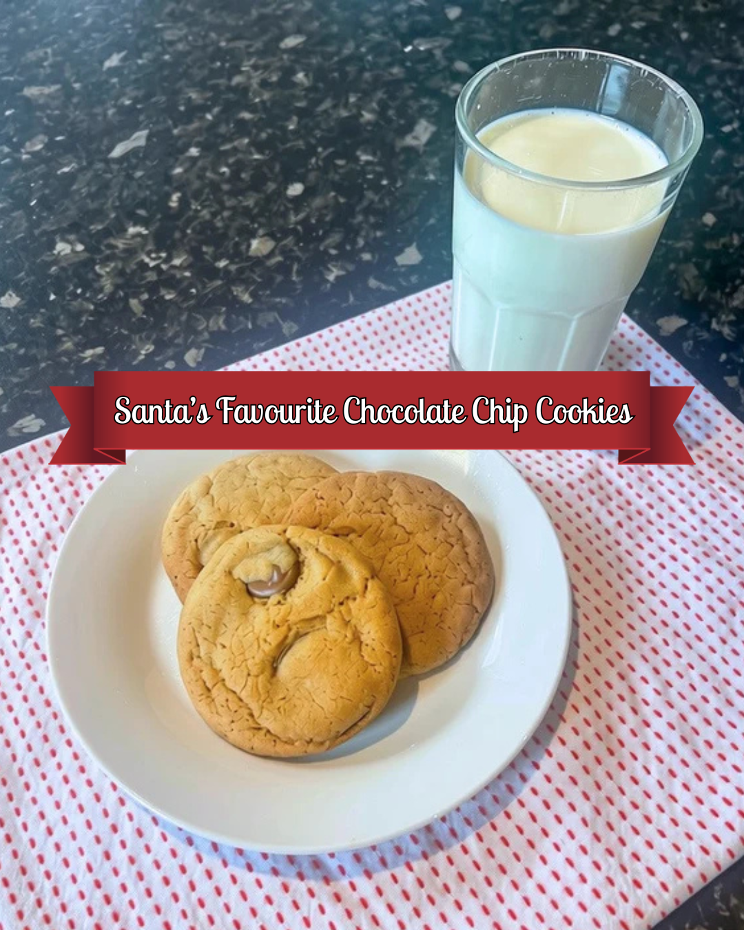 Santa's Favourite Chocolate Chip Cookies