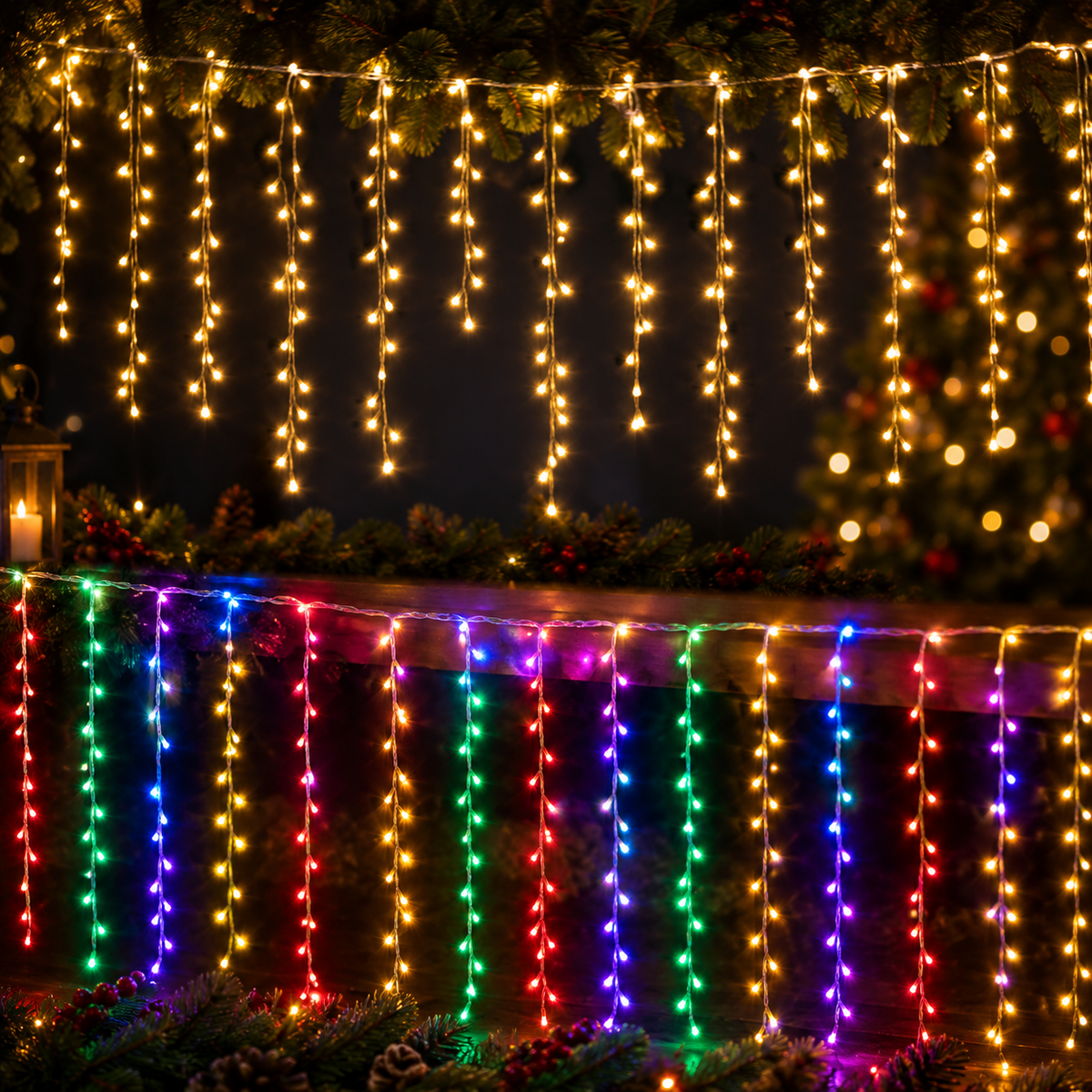 Curtain & Cluster Lights