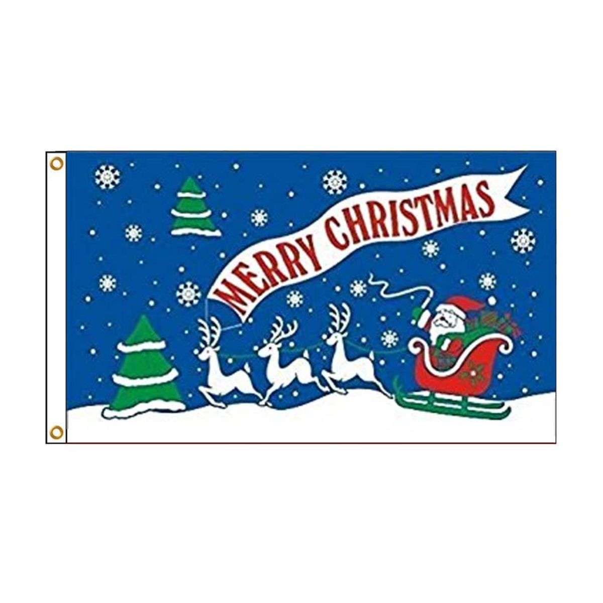 Christmas Metal Sign 20cm x 30cm Design 6 Assorted Designs