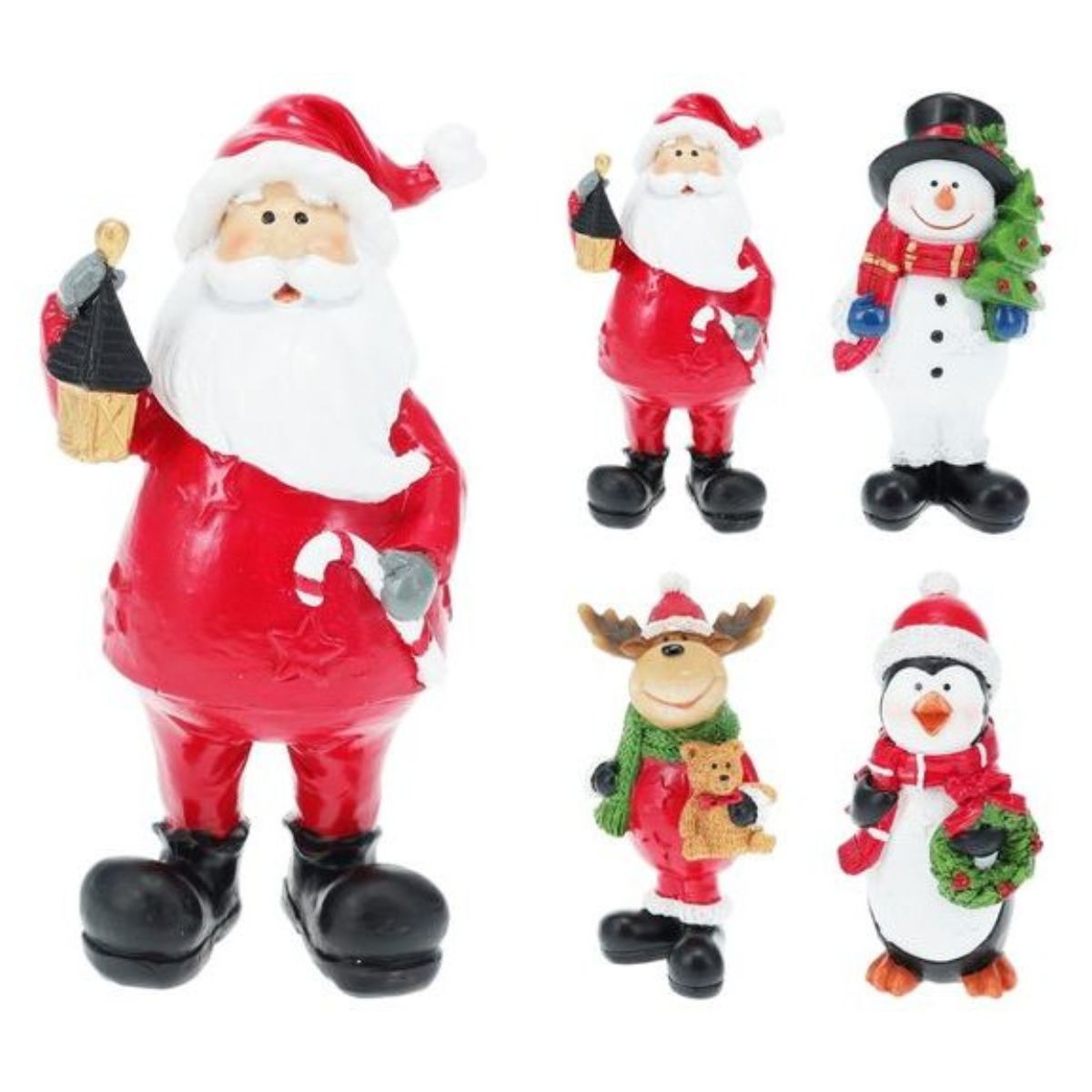 Christmas Figurines 4 Assorted Design 14cm