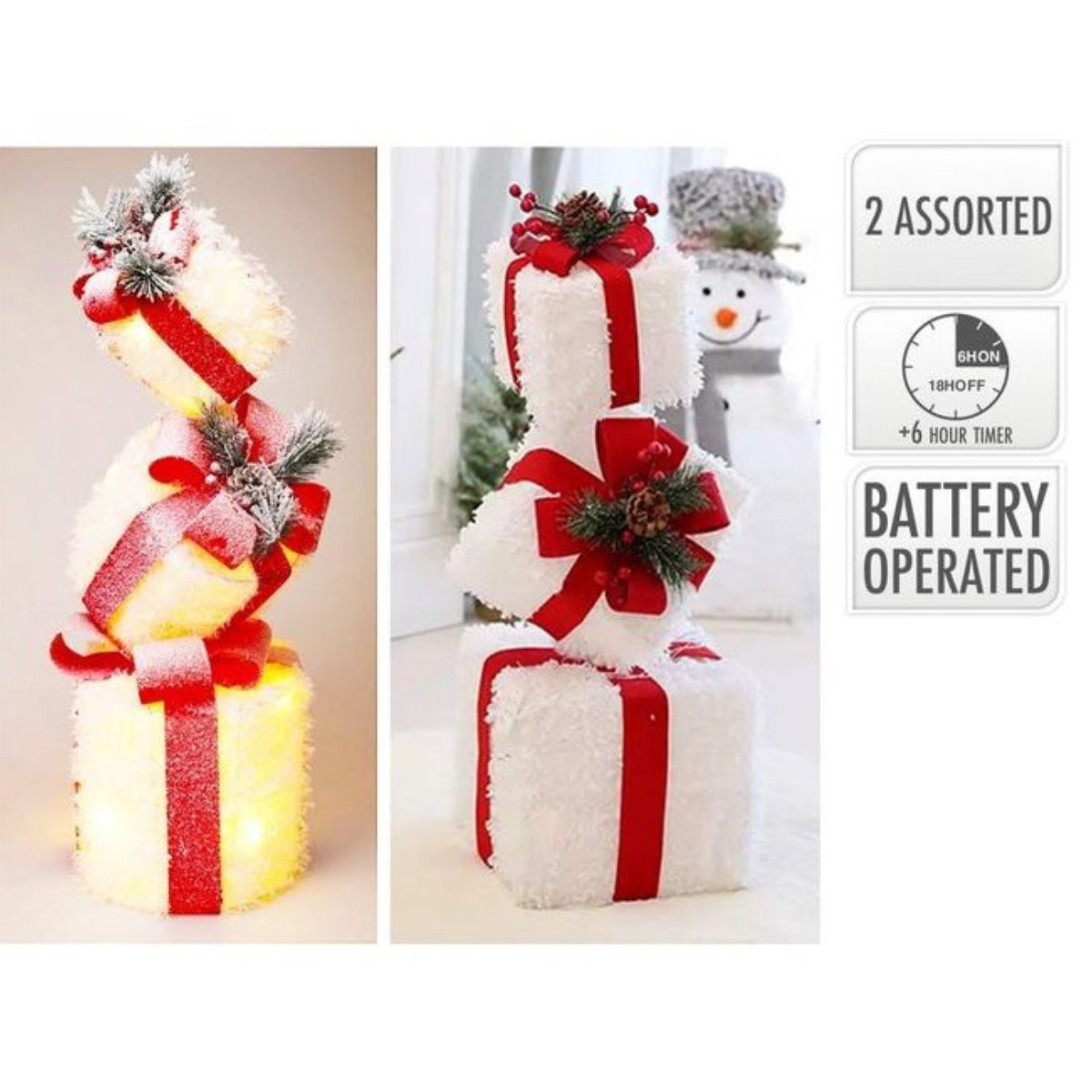 Giftboxes Battery Operated 75cm 45 LED