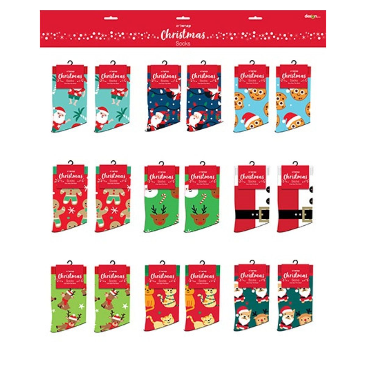 Christmas Sock Display
