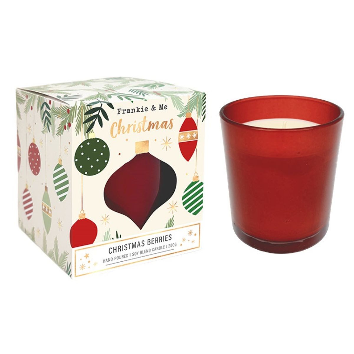 Candle Christmas 200G Bauble