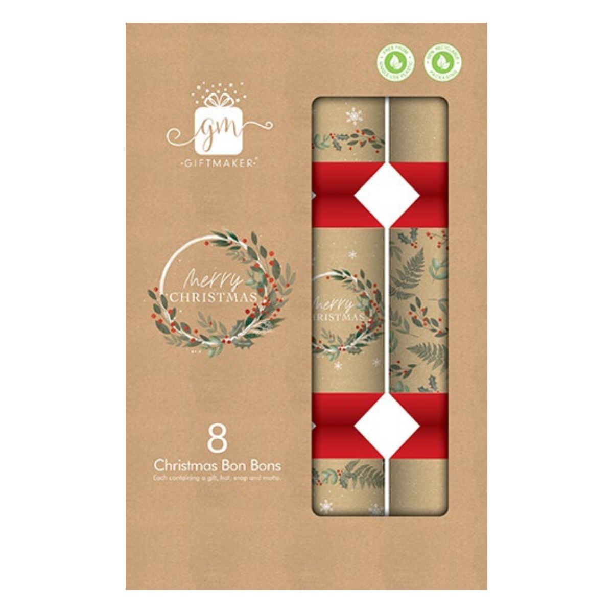 8 x 12in Kraft Foil Premium Bonbons