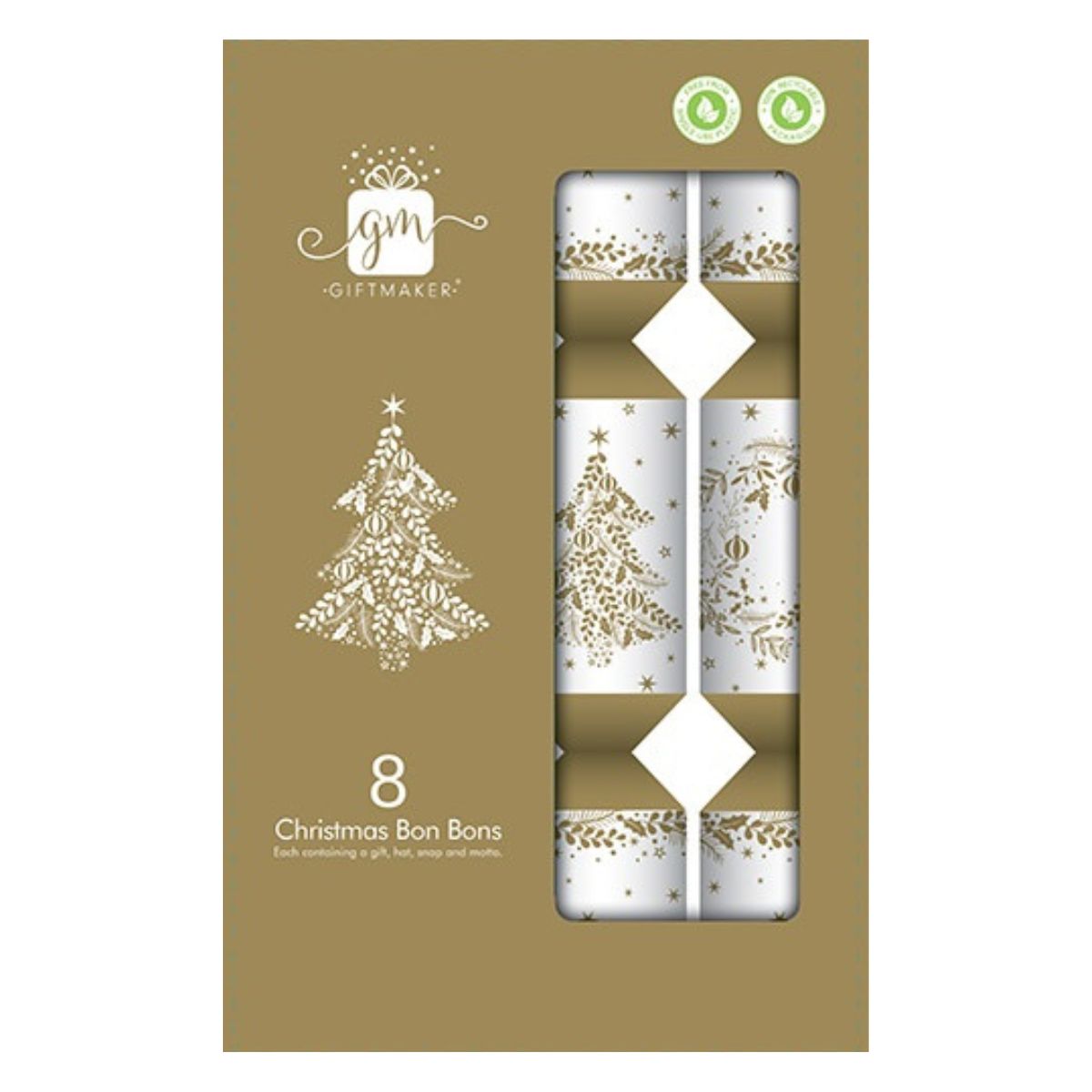 8 x 12in Cream Gold Premium Bonbons