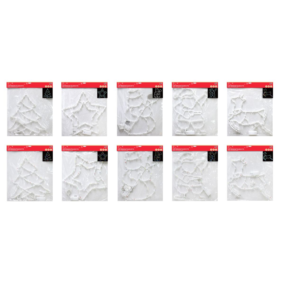 LED Silhouette Window Light B/op Assorted