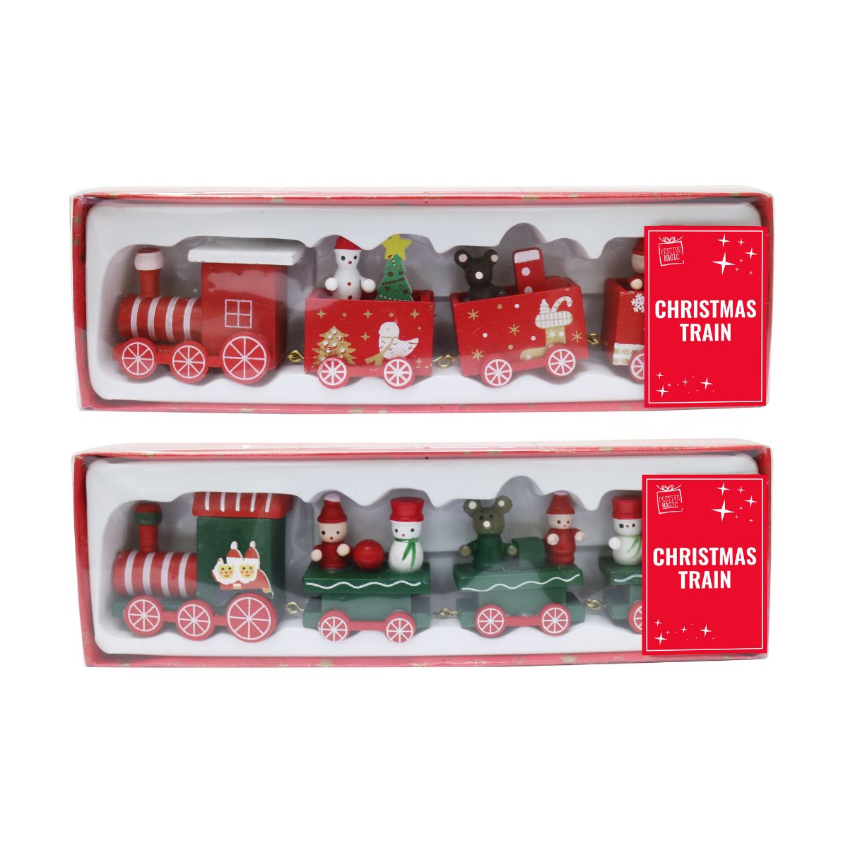 Retro Table Decoration Train Assorted