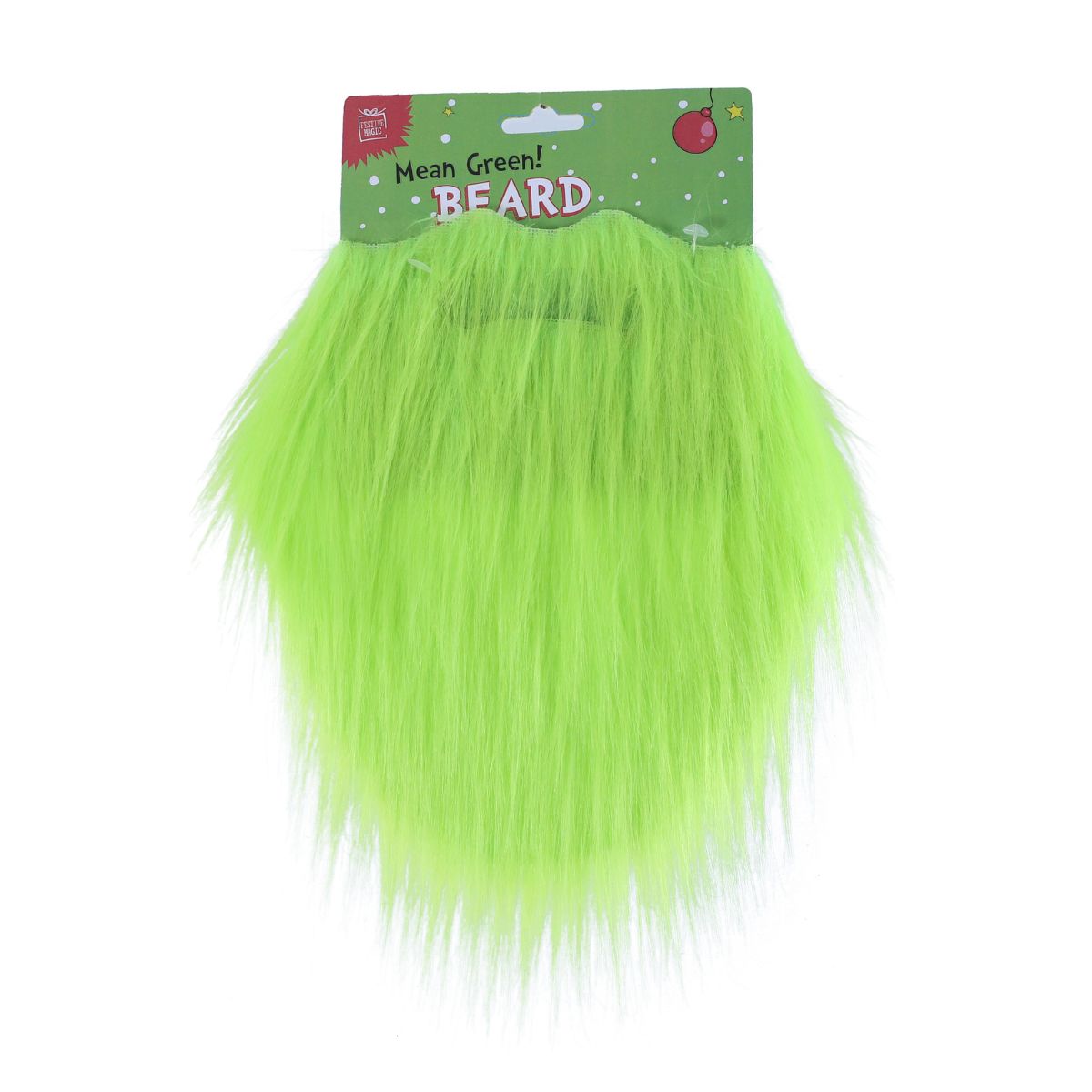 Christmas Mean Green Santa Beard