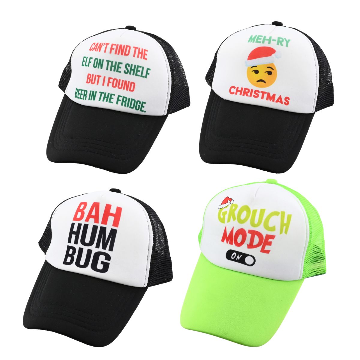 Anti-Christmas Trucker Hat Assorted