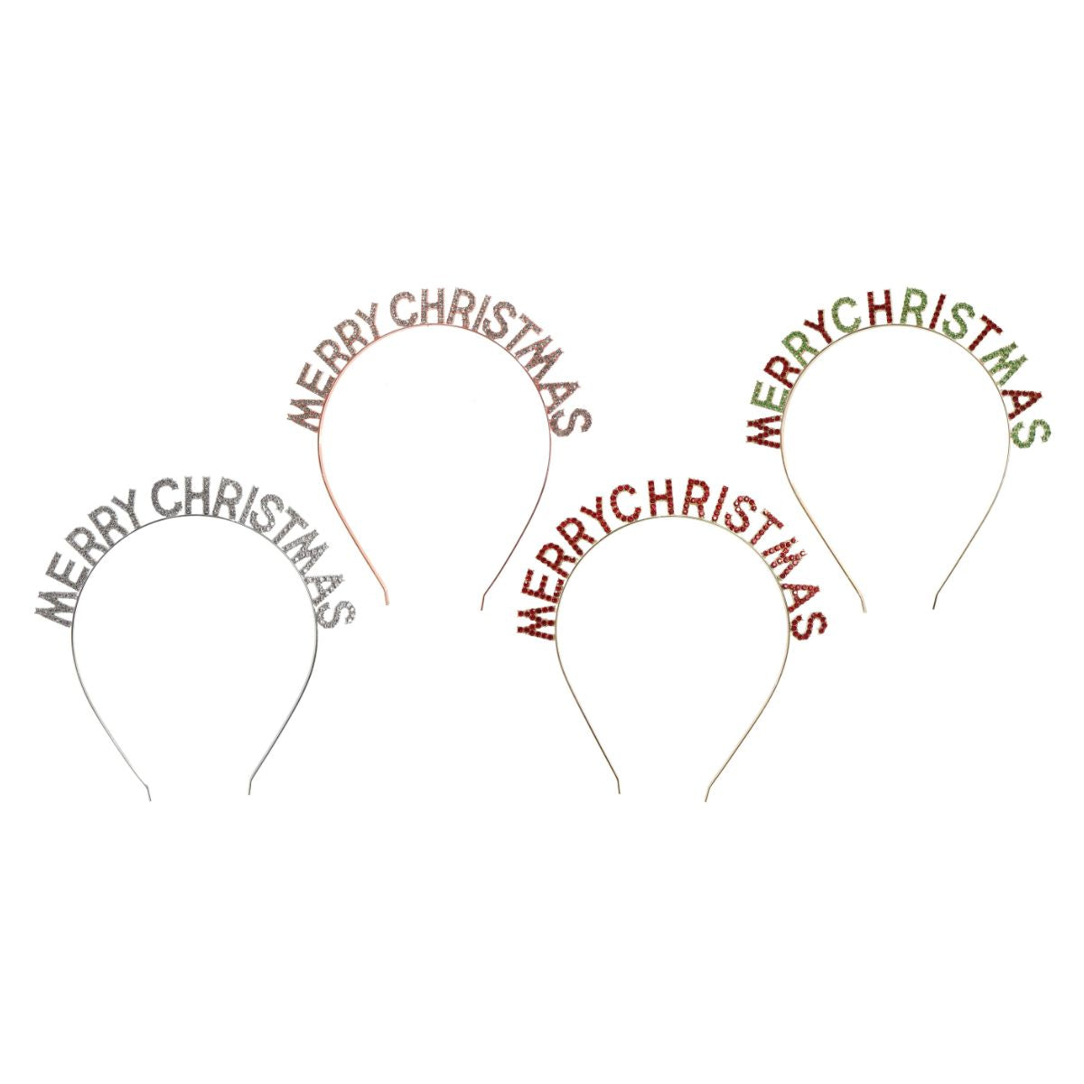 Merry Christmas Diamante Tiara Assorted