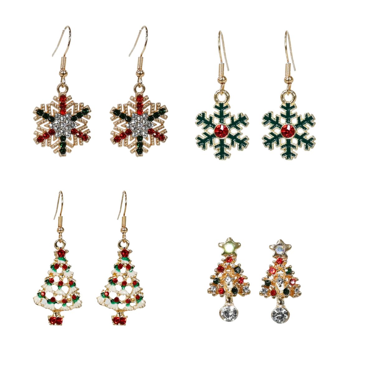Diamante Earrings Assorted