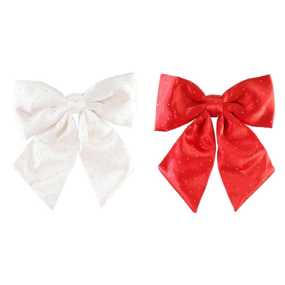 Bow Twinkly Satin Assorted