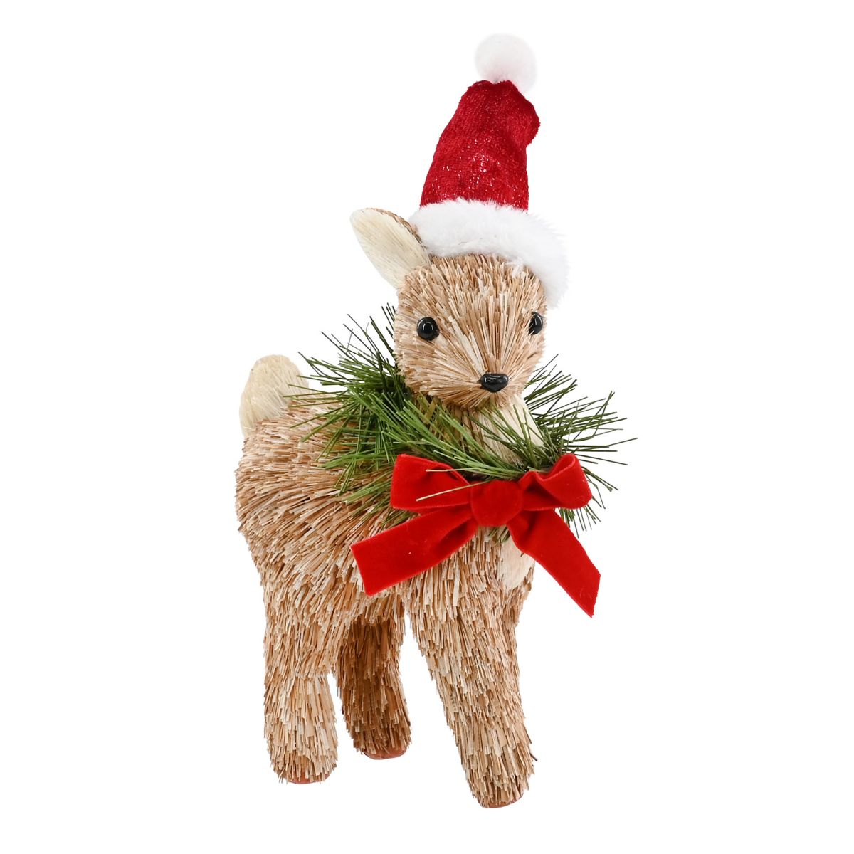 Christmas Sisal Standing Baby Reindeer