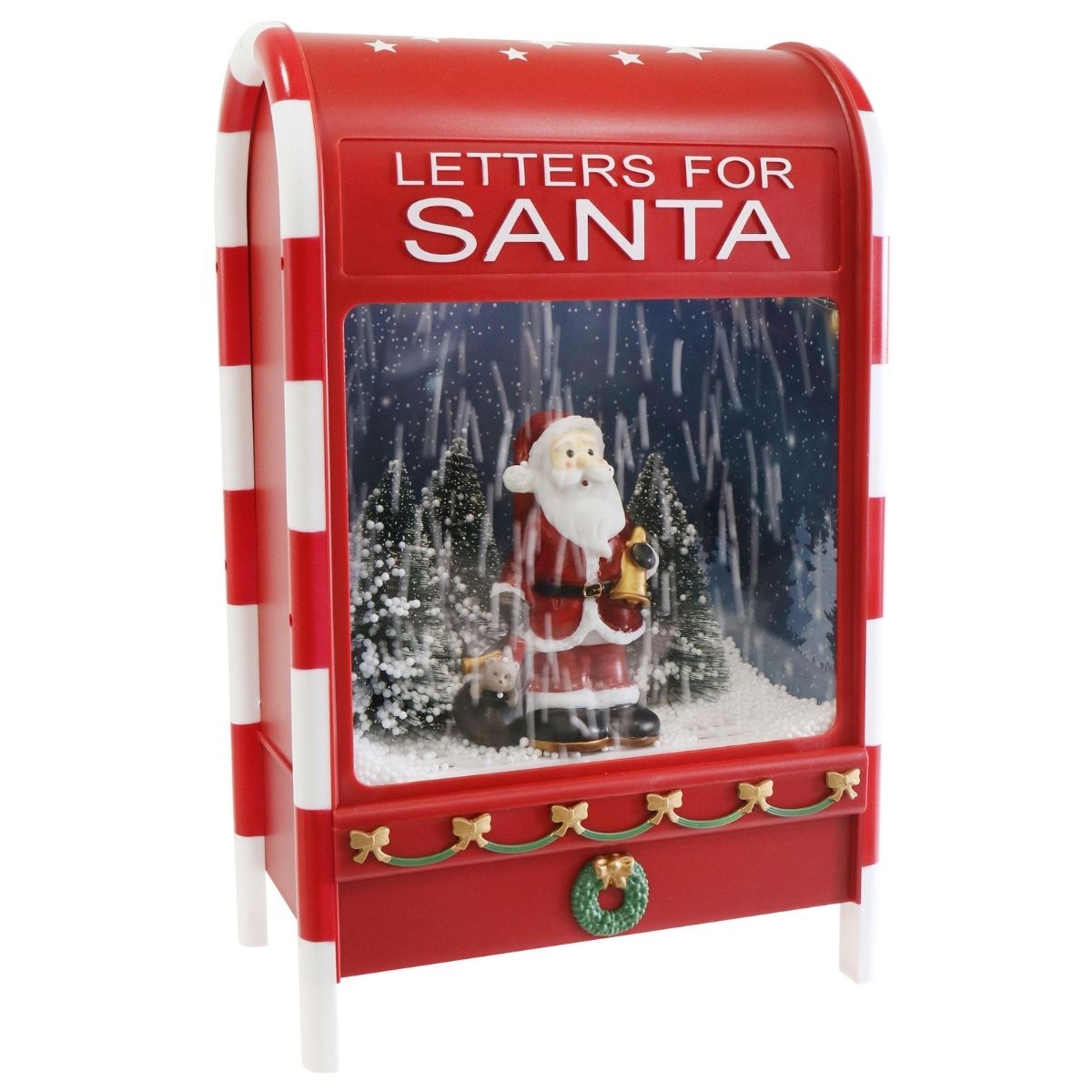 Christmas LED Musical Santa Letter Box - Christmas Collective NZ