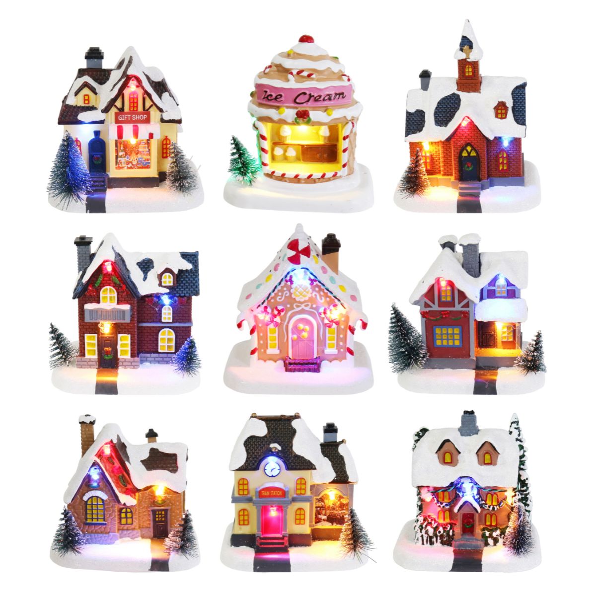 LED Chirstmas House Mega-Mix Srt