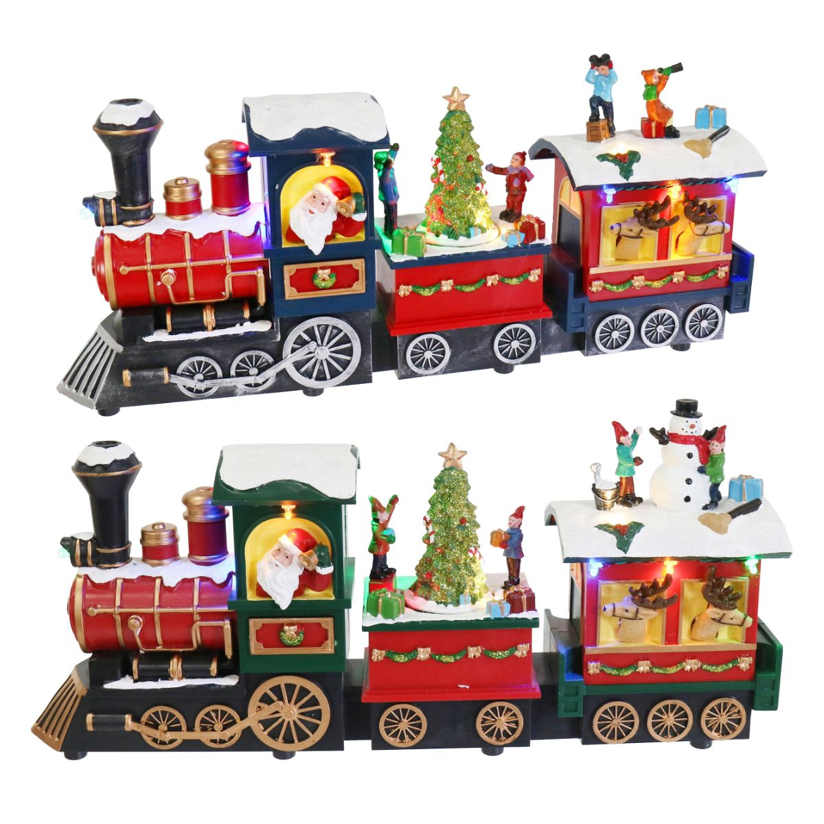 Christmas LED Musical Santa Express Train USB Assorted