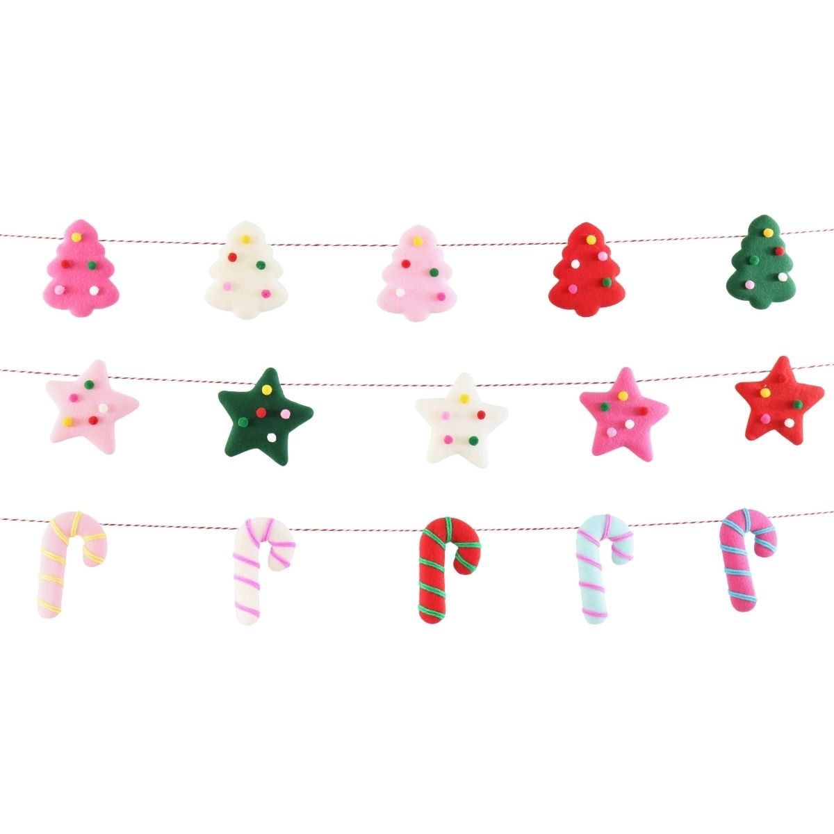 Candy Bright Garland 180cm Assorted