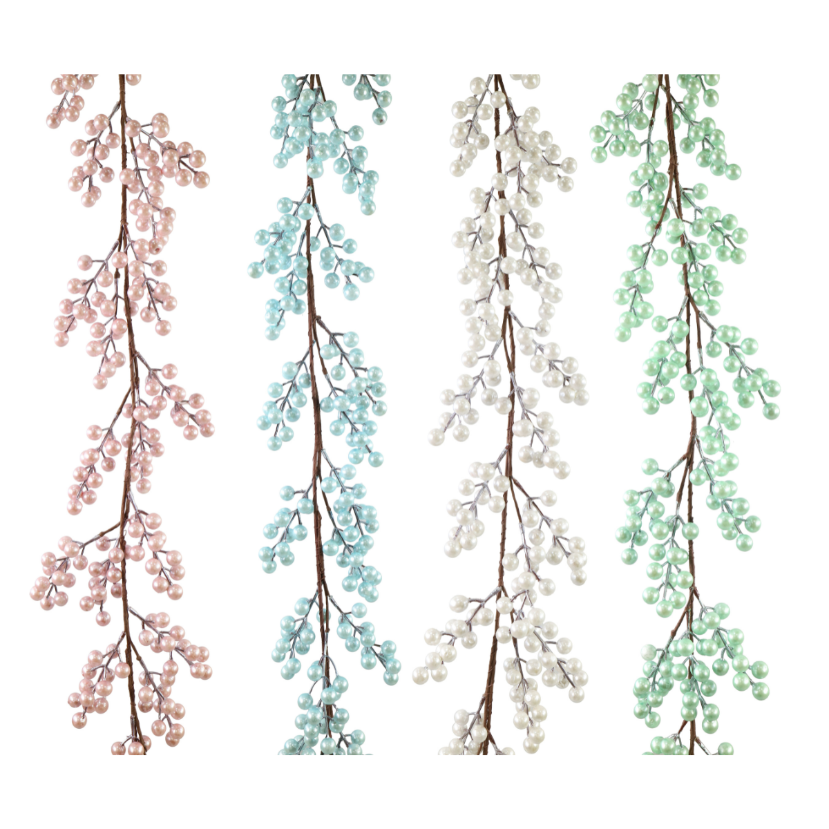 Pearl Berry Garland 110cm Assorted