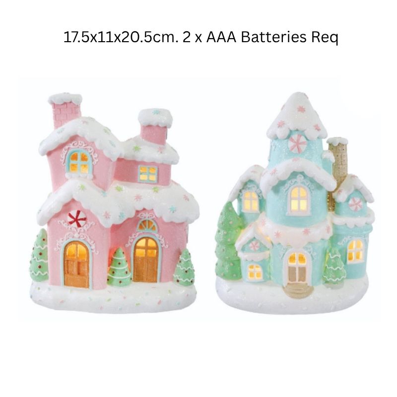 LED Pastel Sorbet House Assorted