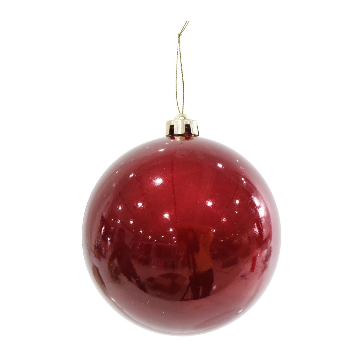 Christmas Bauble Pearl 15cm Cherry
