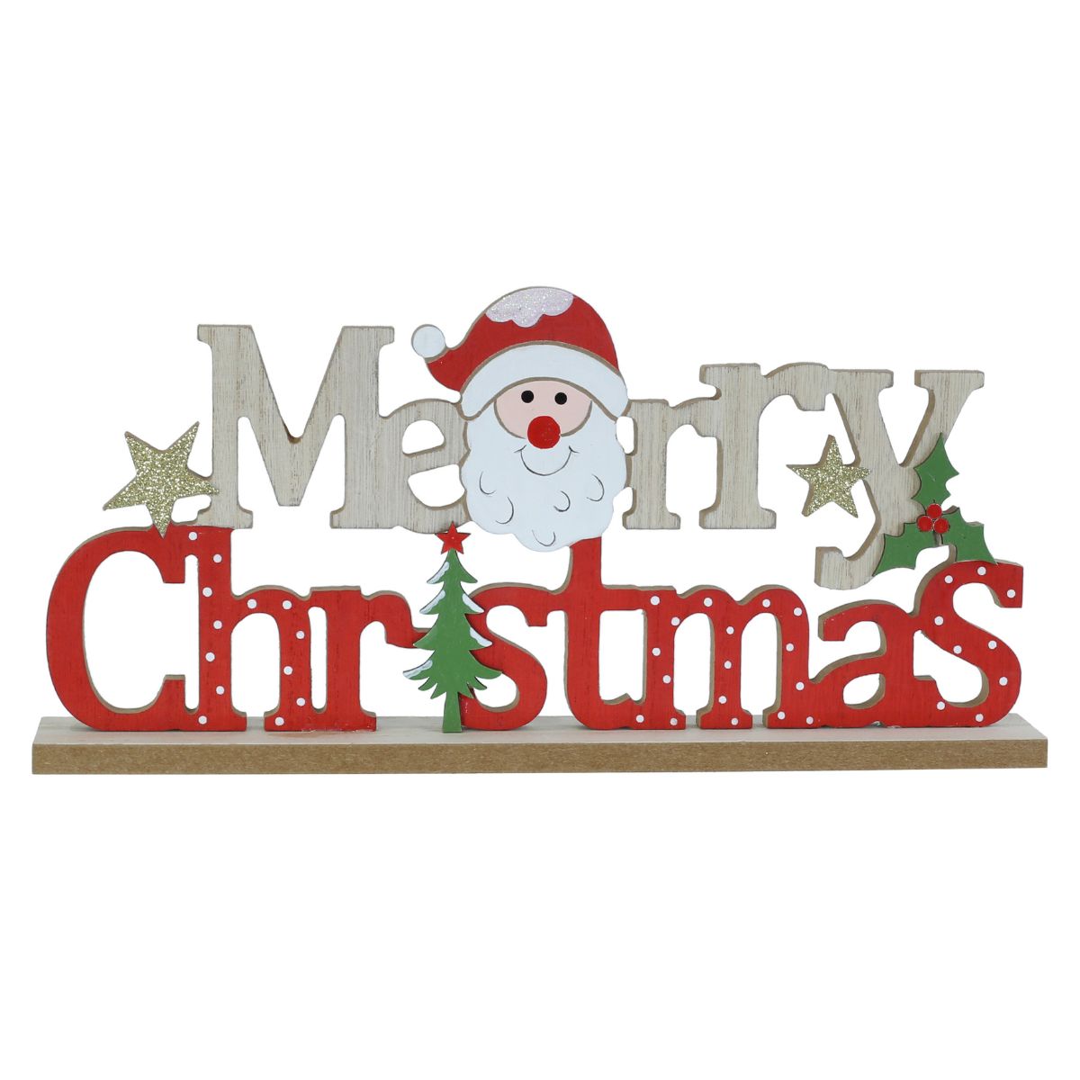 Santa Christmas Table Sign