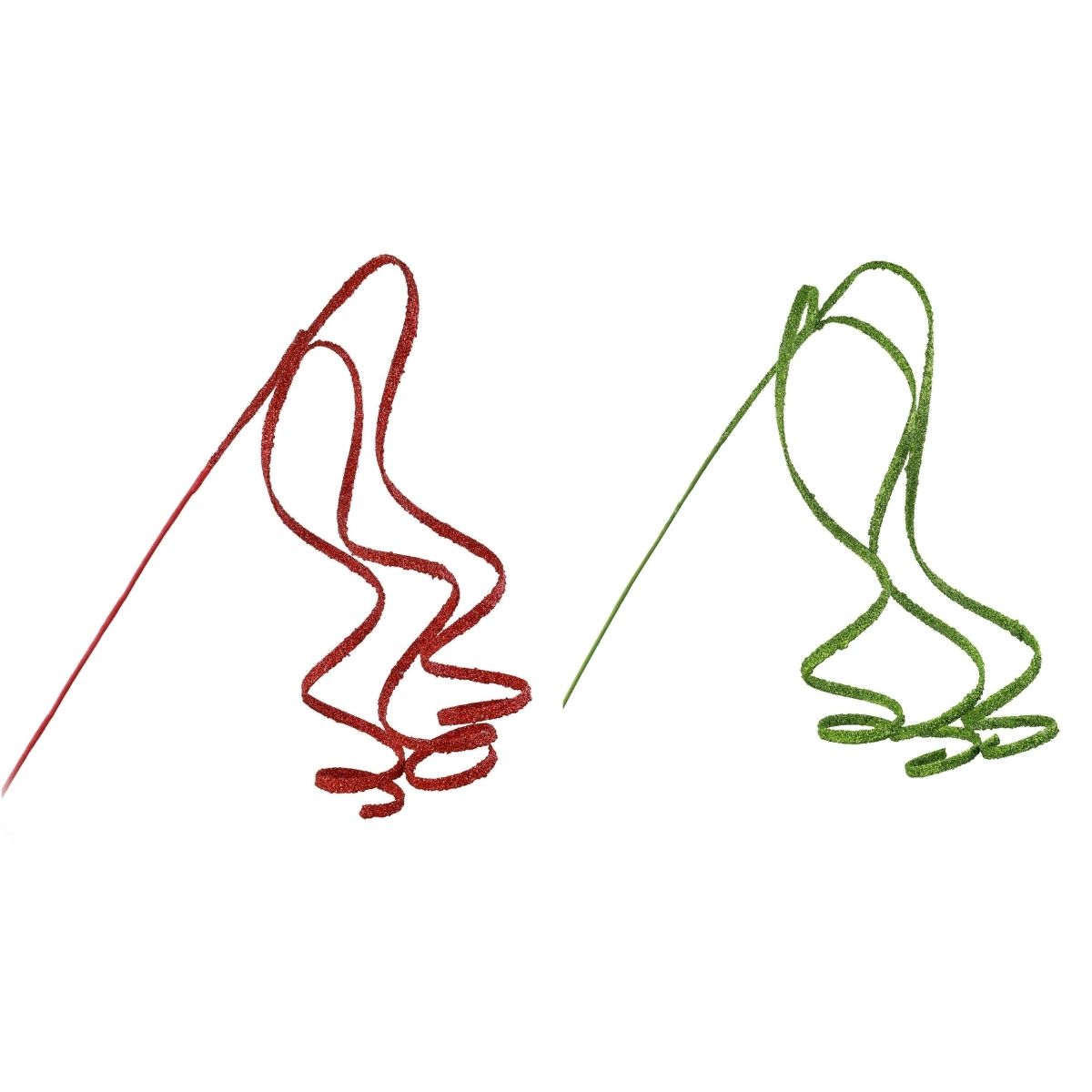 Christmas Mean Green Spiral Draping Spray Assorted Christmas decoration
