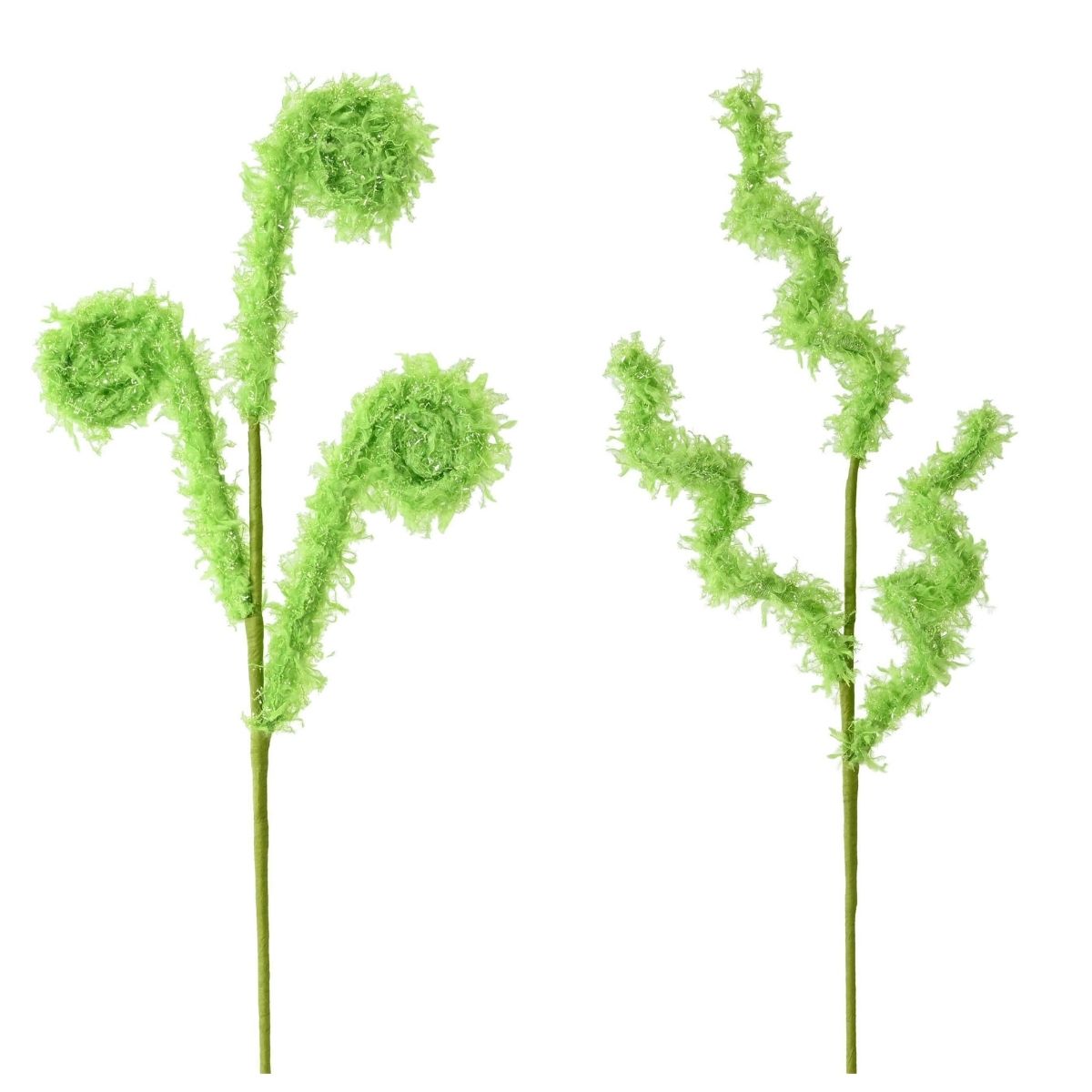 Christmas Mean Green Shaggy Pick 65cm Assorted Christmas decoration