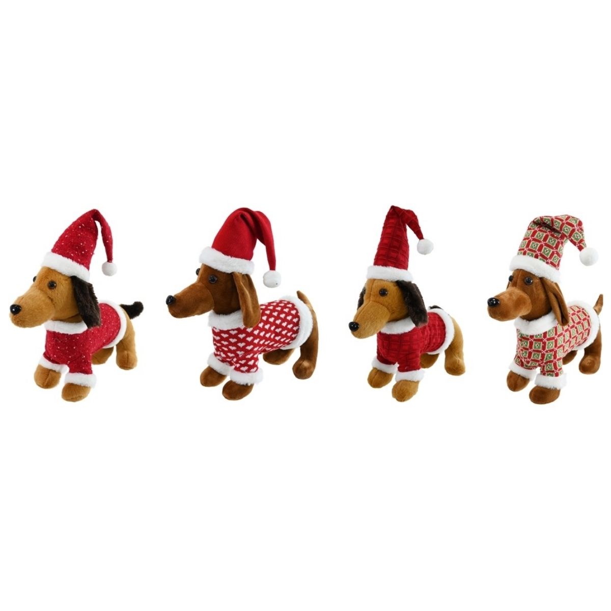 Christmas Daschund Assorted - affordable Christmas decoration NZ