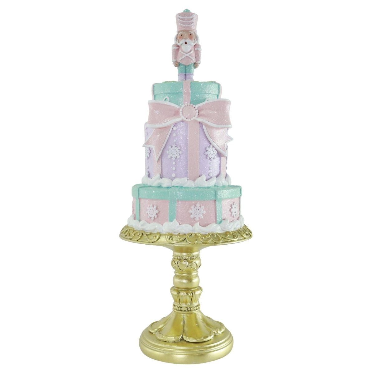 Christmas Pastel Tiered Cake Stand Christmas decoration