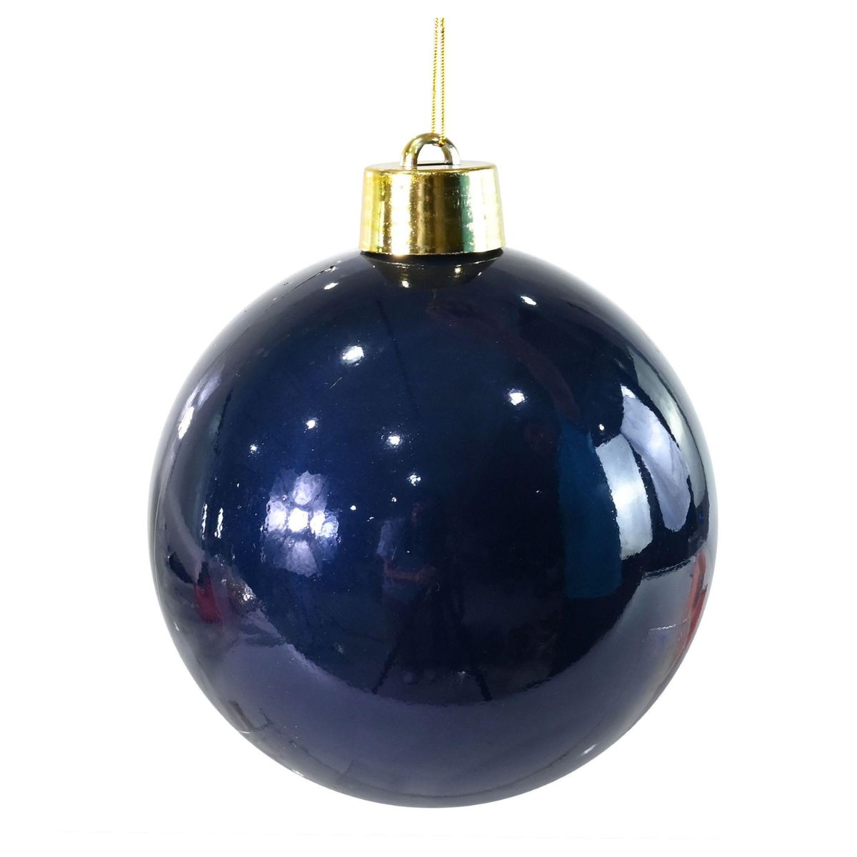 Christmas Bauble Pearl 20cm Navy Christmas decoration product image