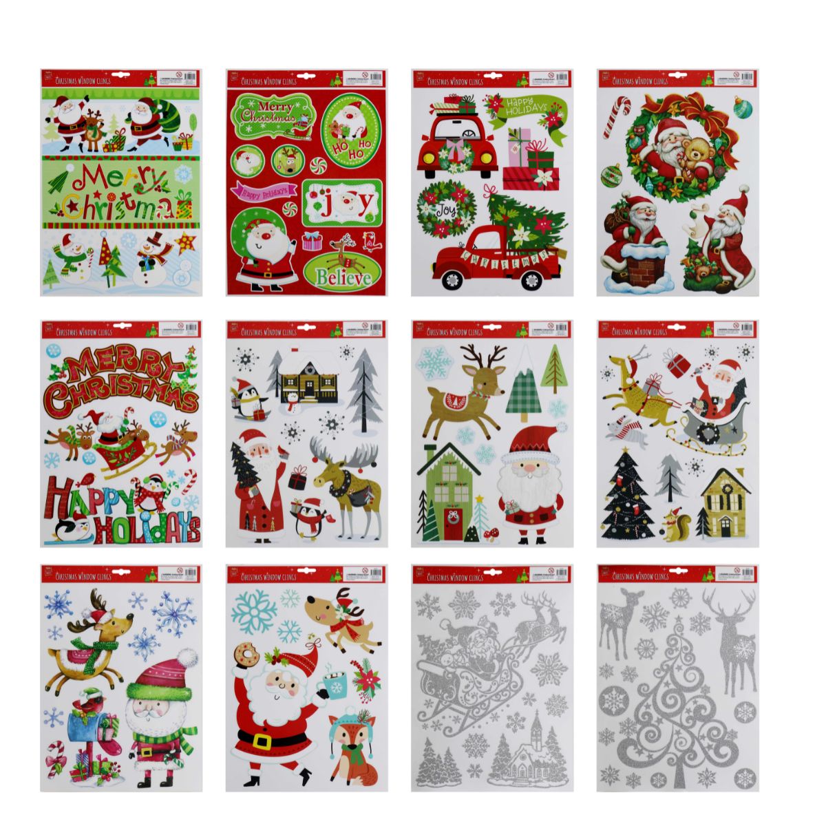 Window Cling Mega Mix