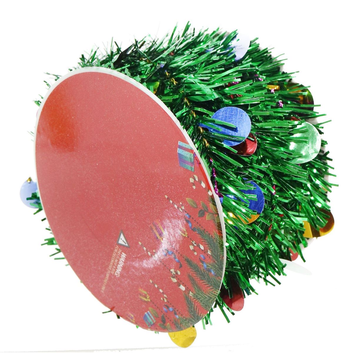 Christmas Tinsel Ribbon Rainbow Dots 7.6m Christmas decoration