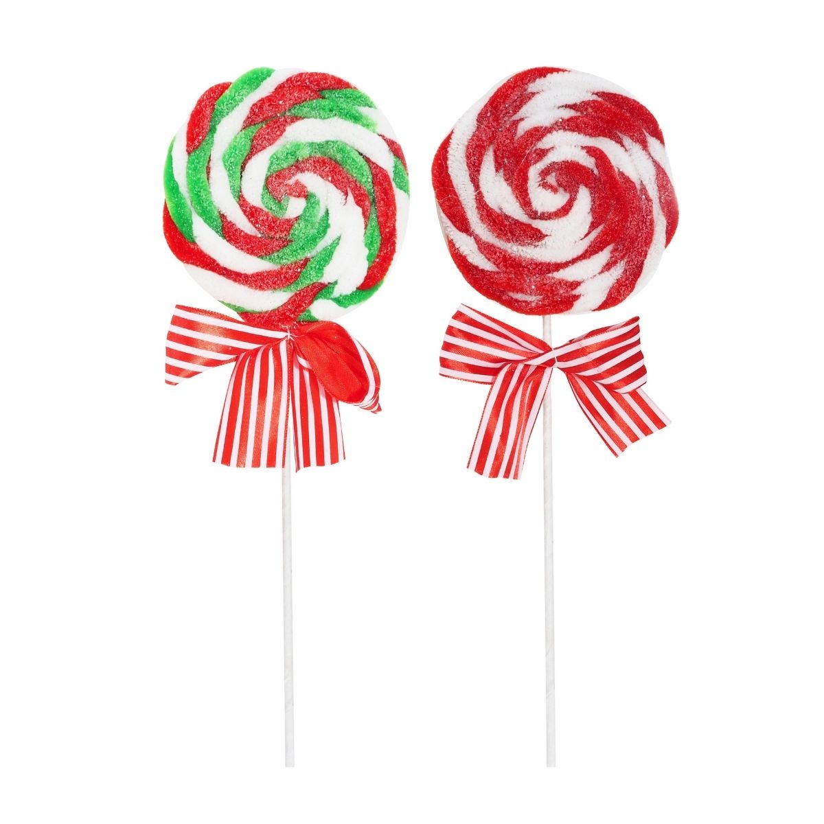 Swirly Plush Lollipop Pick 48cm Assorted