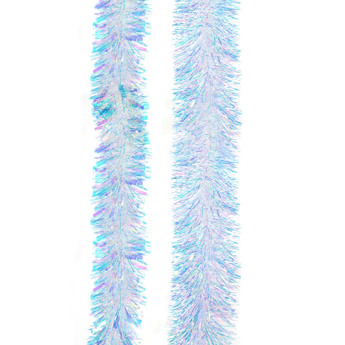 Christmas Tinsel Iridescent Fine/mixed Cut 2m Assorted