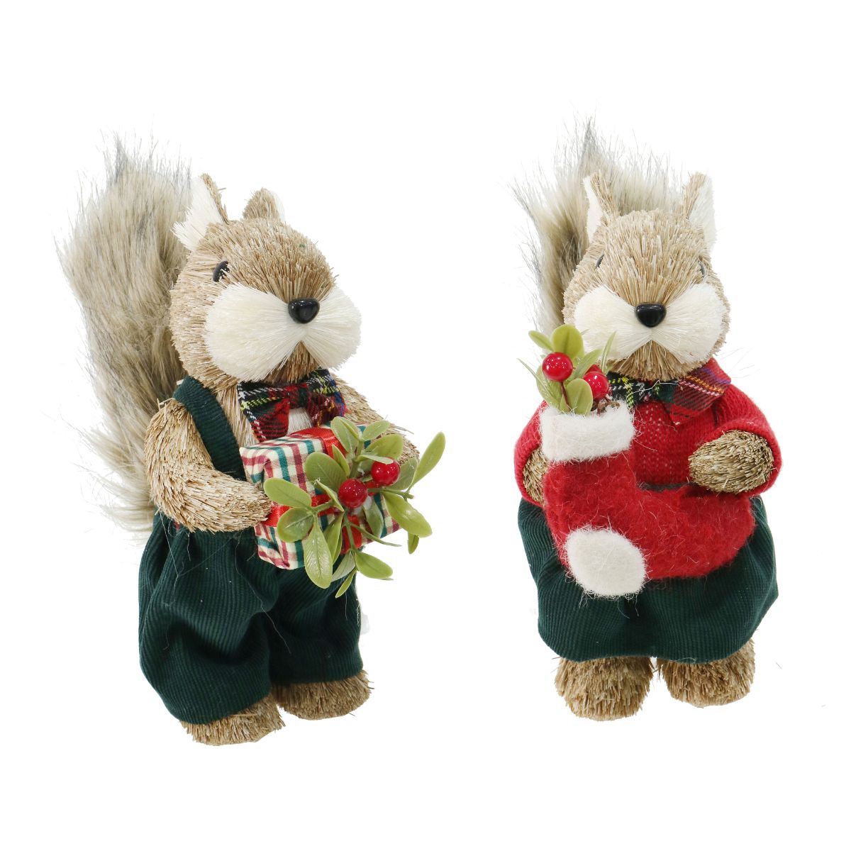 Sisal Dressed Squirrel Assorted
