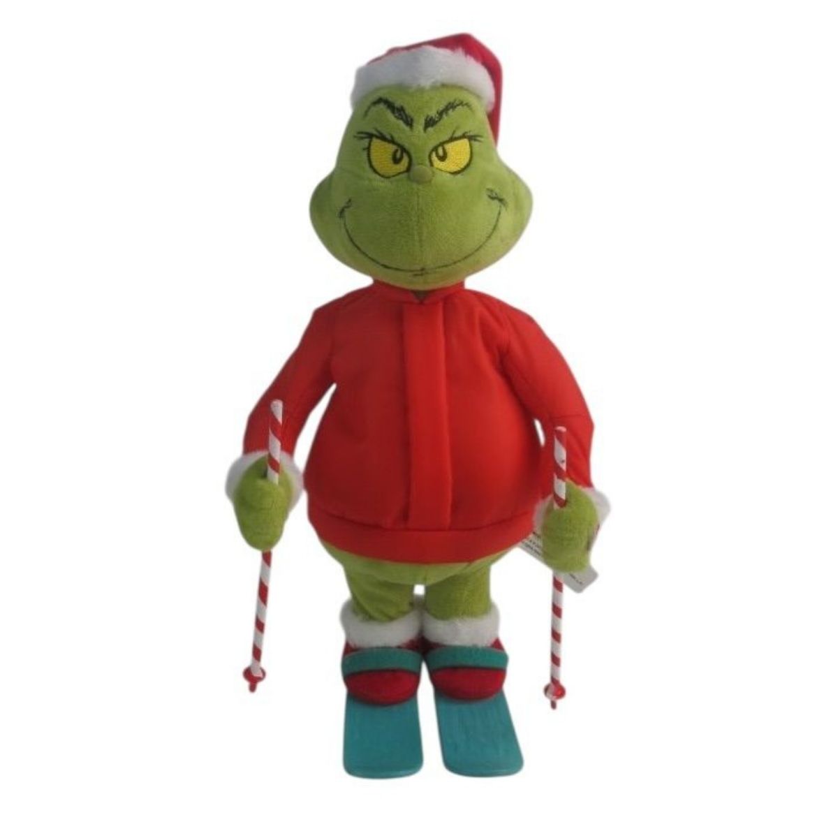 Grinch Skiing-grinch W/jacket-dr. Seuss - Grinch Christmas animated christmas decoration