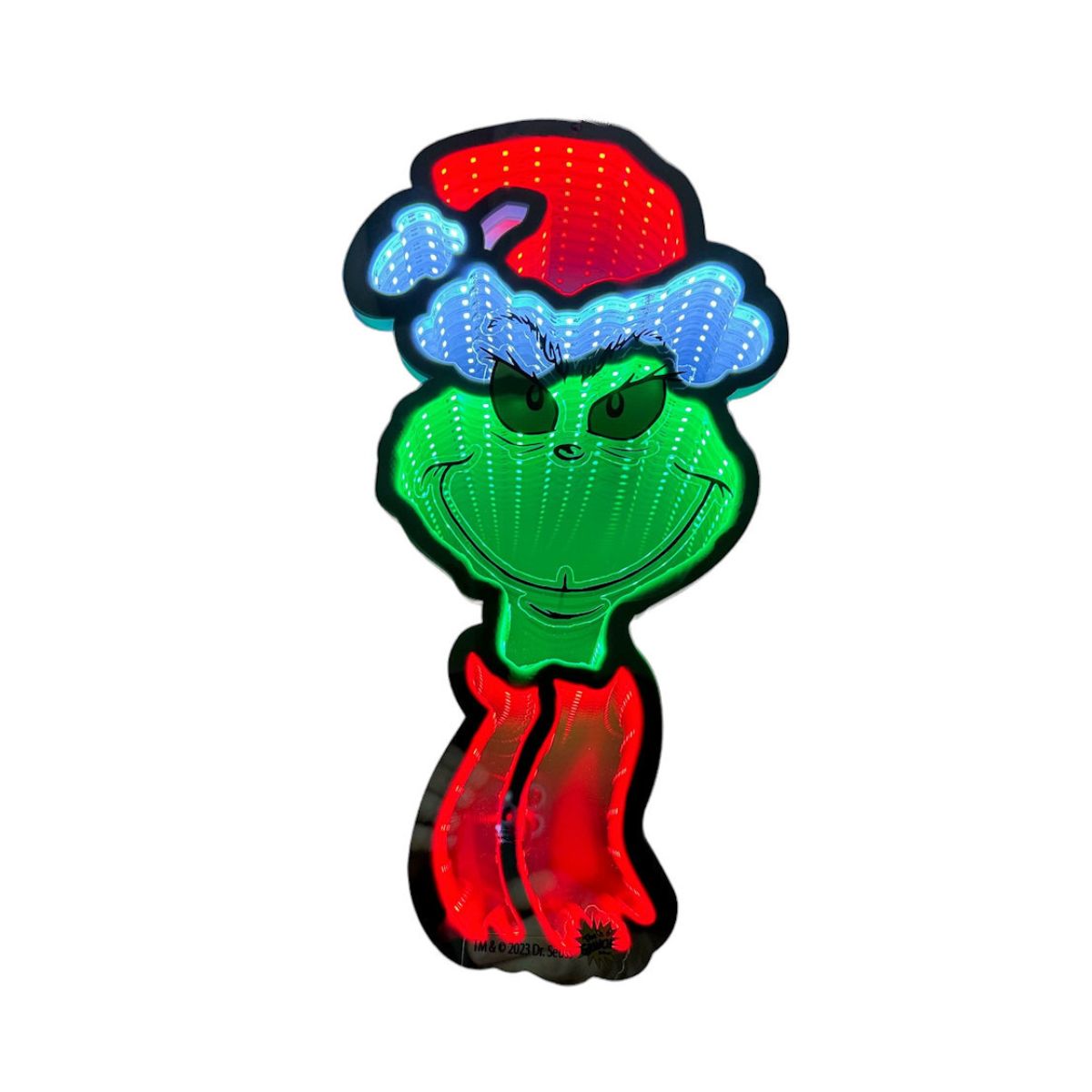 Christmas Dr. Seuss 40cm Infinity Hanging Grinch Face Indoor