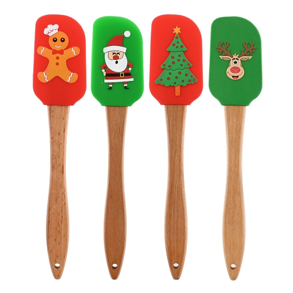 Christmas Spatula Assorted - affordable Christmas decoration NZ