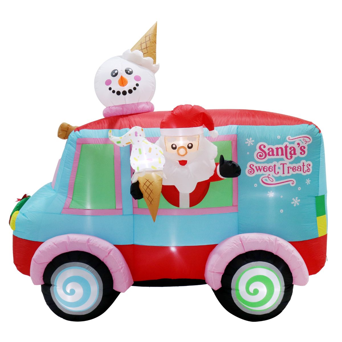 Christmas Airpower Santa Sweet Treats Van 240cm